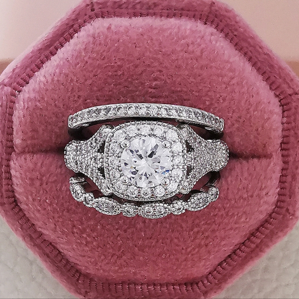 Exquisite Set of 3 Diamond Rings